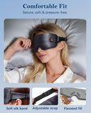 FACEMOON Masque yeux douceur de soie, enveloppe délicatement les contours des yeux.