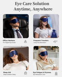FACEMOON Masque yeux, housse remplaçable et durable.
