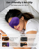 FACEMOON masque yeux avec réglage élastique pour un ajustement sûr