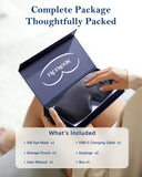 FACEMOON Masque yeux utilisation quotidienne, offre un moment de détente personnel.