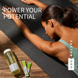 Vitamines C, D, B6 et B12 dans Hydration Boost pour soutien énergie et récupération.
