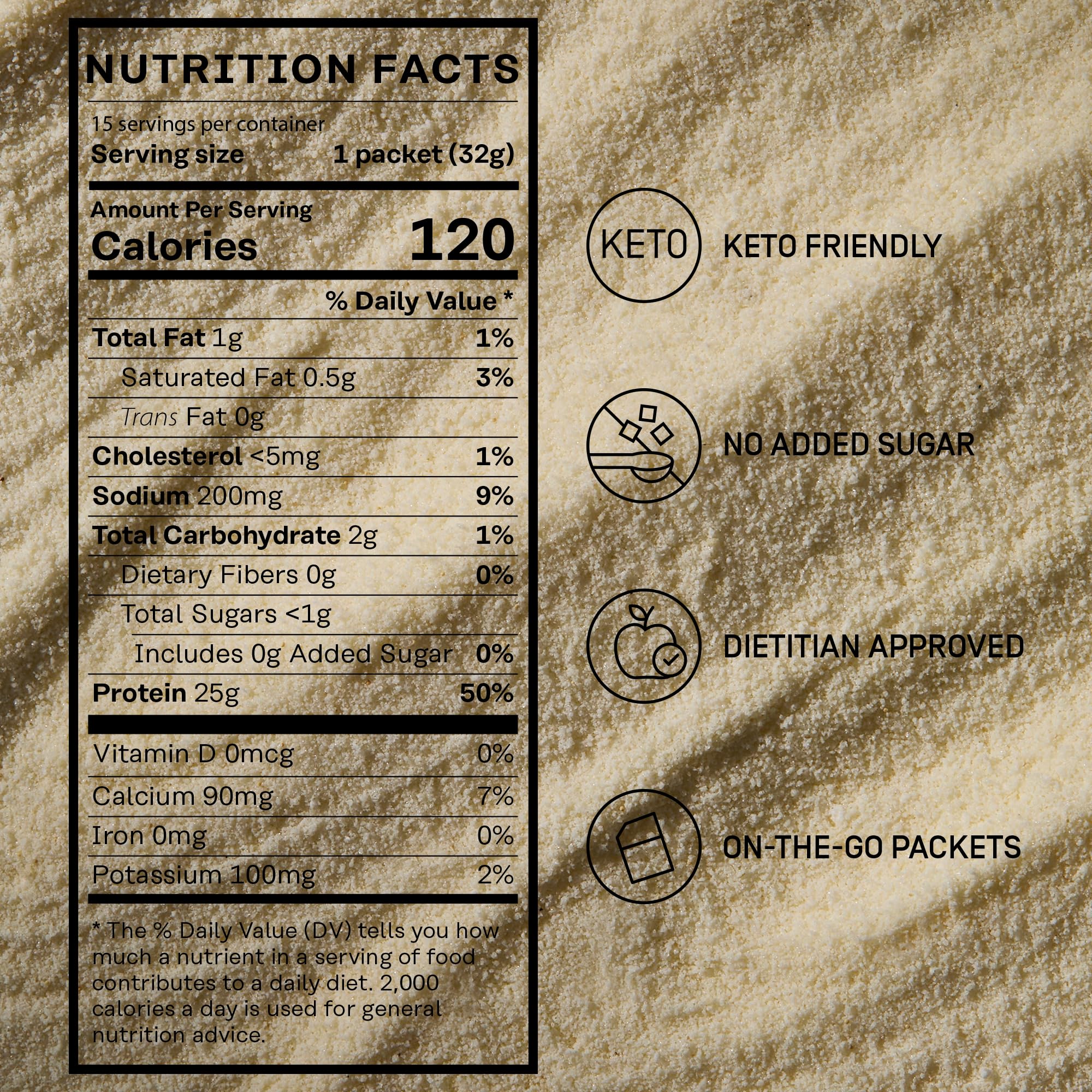 Factor Form whey vanille doseur, dosage précis par portion.