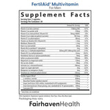 FertilAid pour hommes – étiquette claire et informations utiles