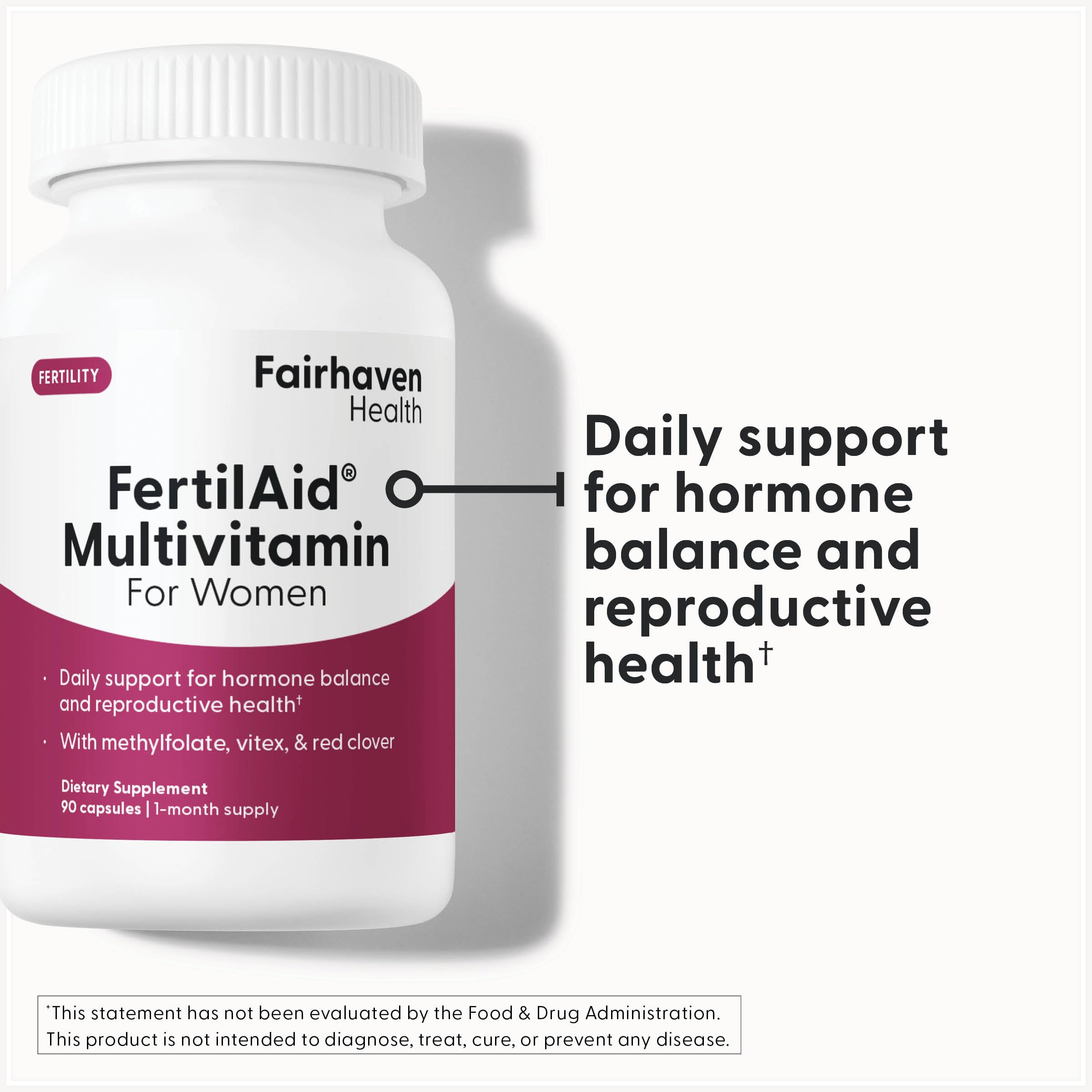 FertilAid pour Femmes : capsules faciles à avaler pour la prise quotidienne.