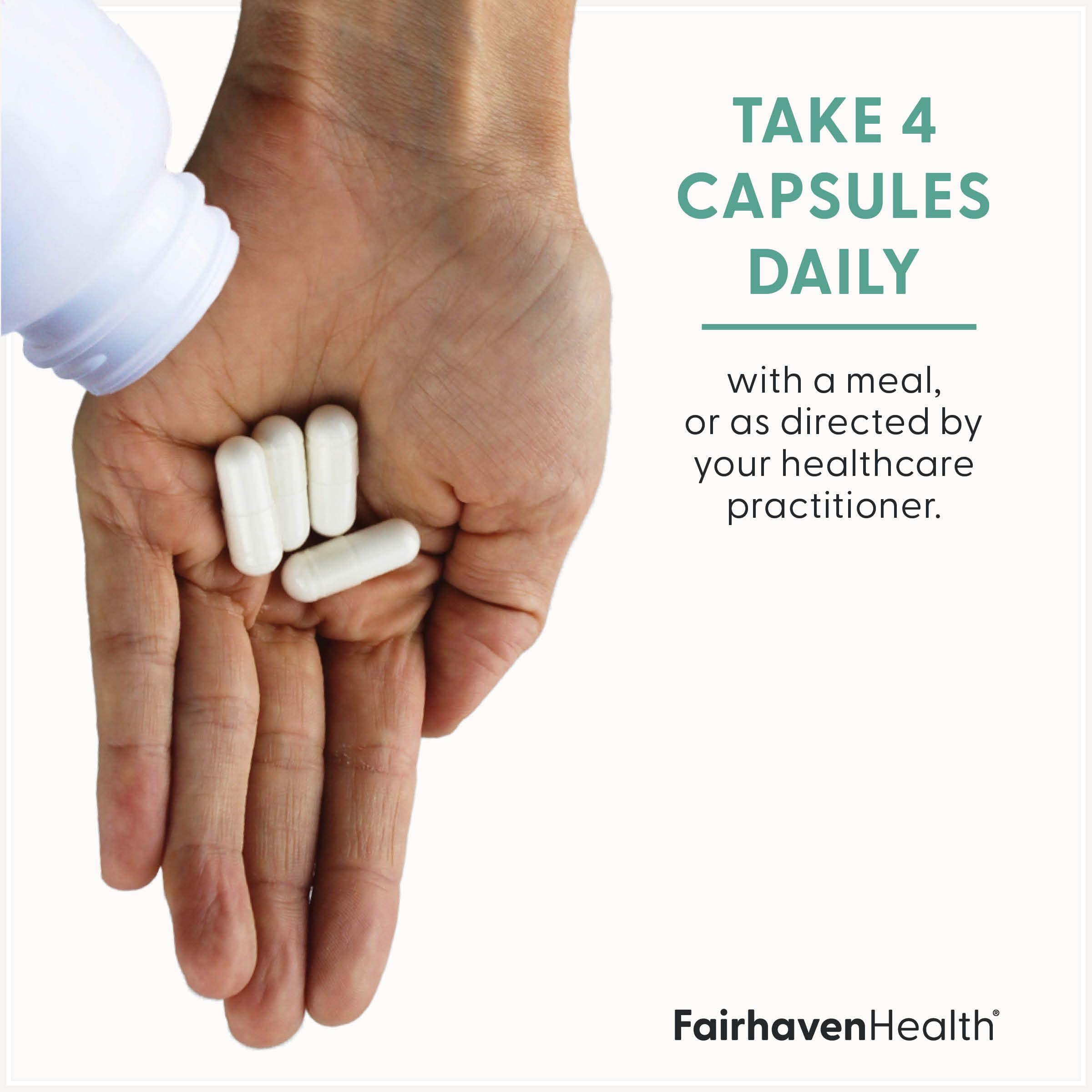 Fairhaven Health Myo-Inositol et D-Chiro Inositol - étui portable pour gélules