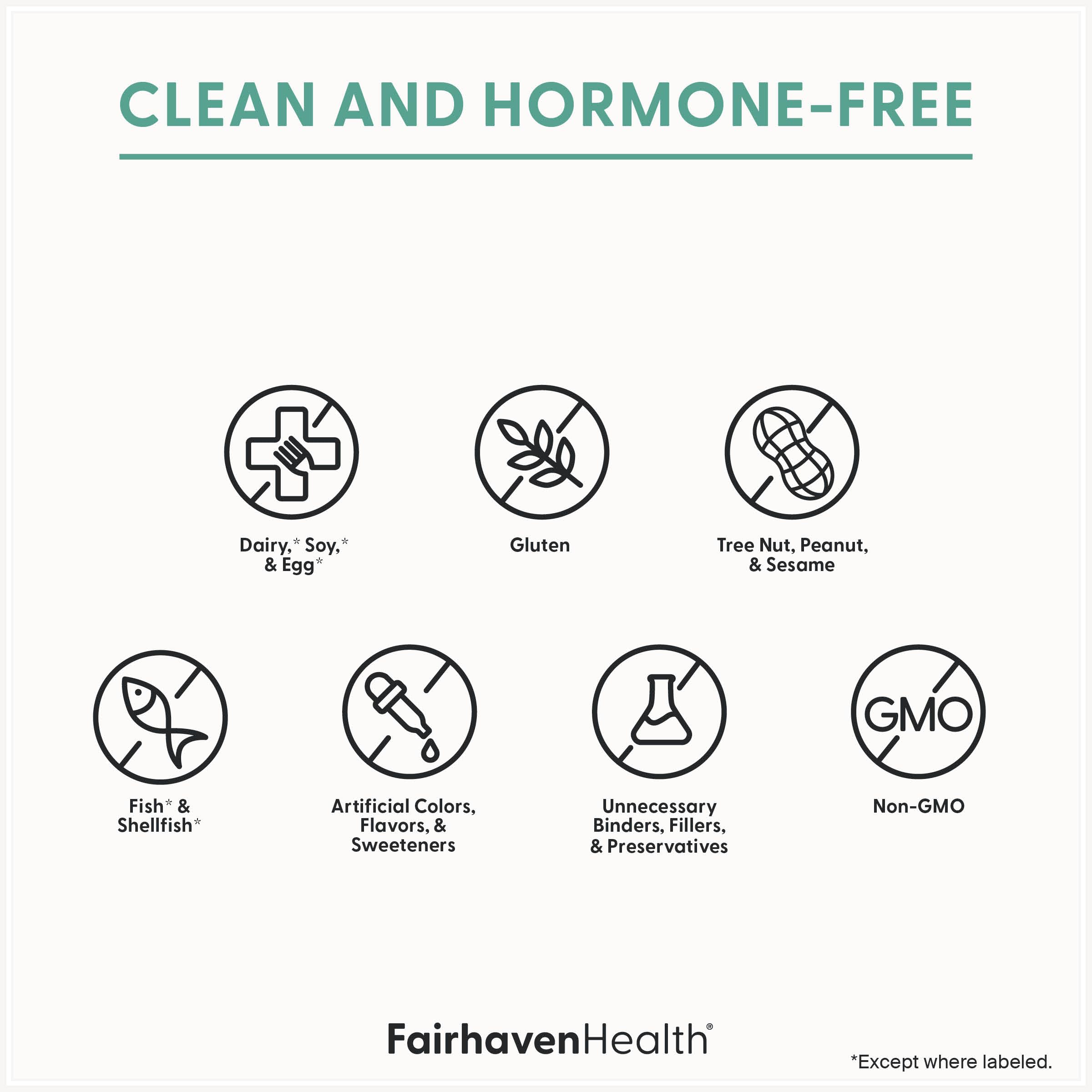 Fairhaven Health Myo-Inositol et D-Chiro Inositol - tablettes ratio 40:1
