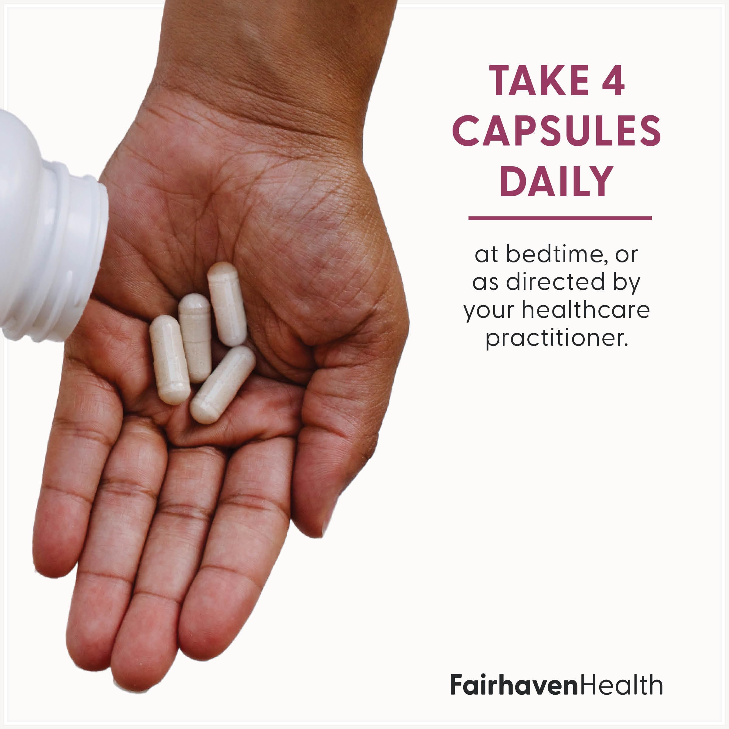OvaBoost Fairhaven Health – ingrédients myo-inositol visibles pour l'équilibre.