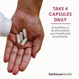 OvaBoost Fairhaven Health – ingrédients myo-inositol visibles pour l'équilibre.