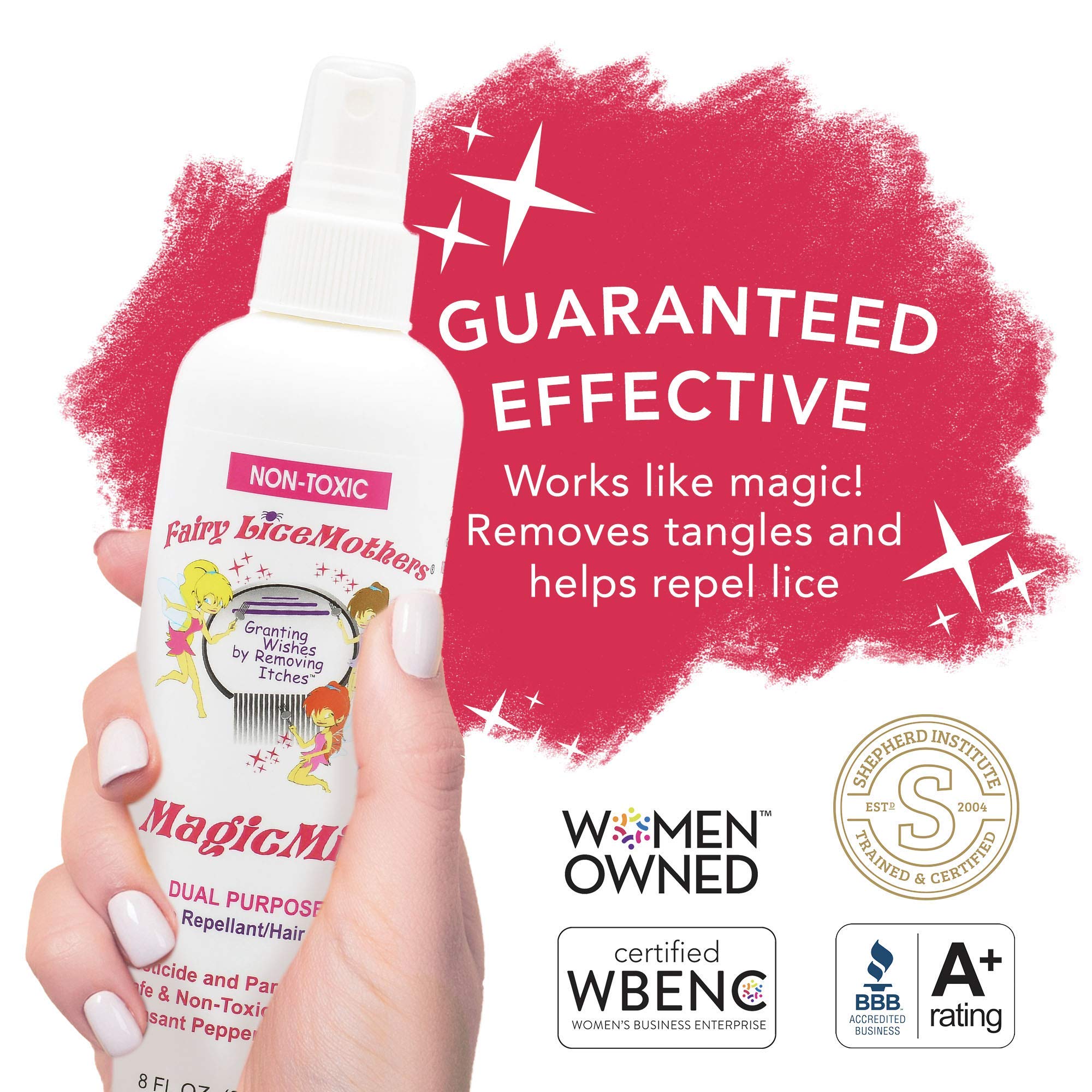 Fairy LiceMothers MagicMint Repel: usage sûr pour toute la famille.
