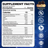 Gommes mélatonine 20 mg Fajeckma, gros plan sur la texture.