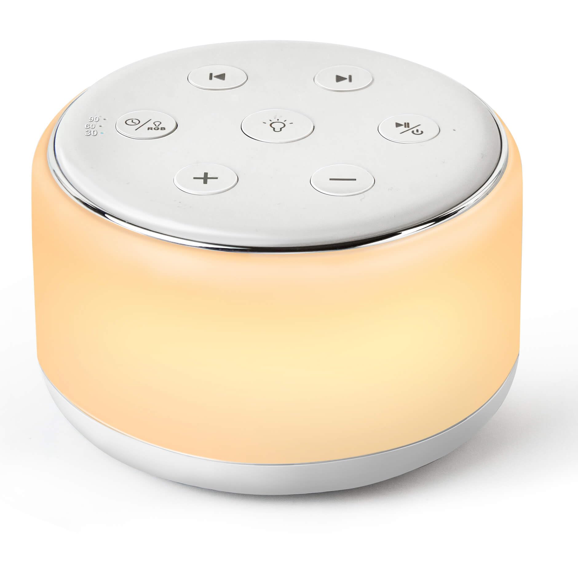 FamiSym lumière ambre, ambiance chaleureuse pour les nuits calmes.