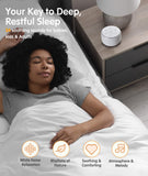 FamiSym 34 sons apaisants, offre diverses ambiances pour le sommeil.