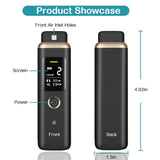 Famkeler avertissements-visuels-et-vibrations alertent sur les niveaux d'odeur.