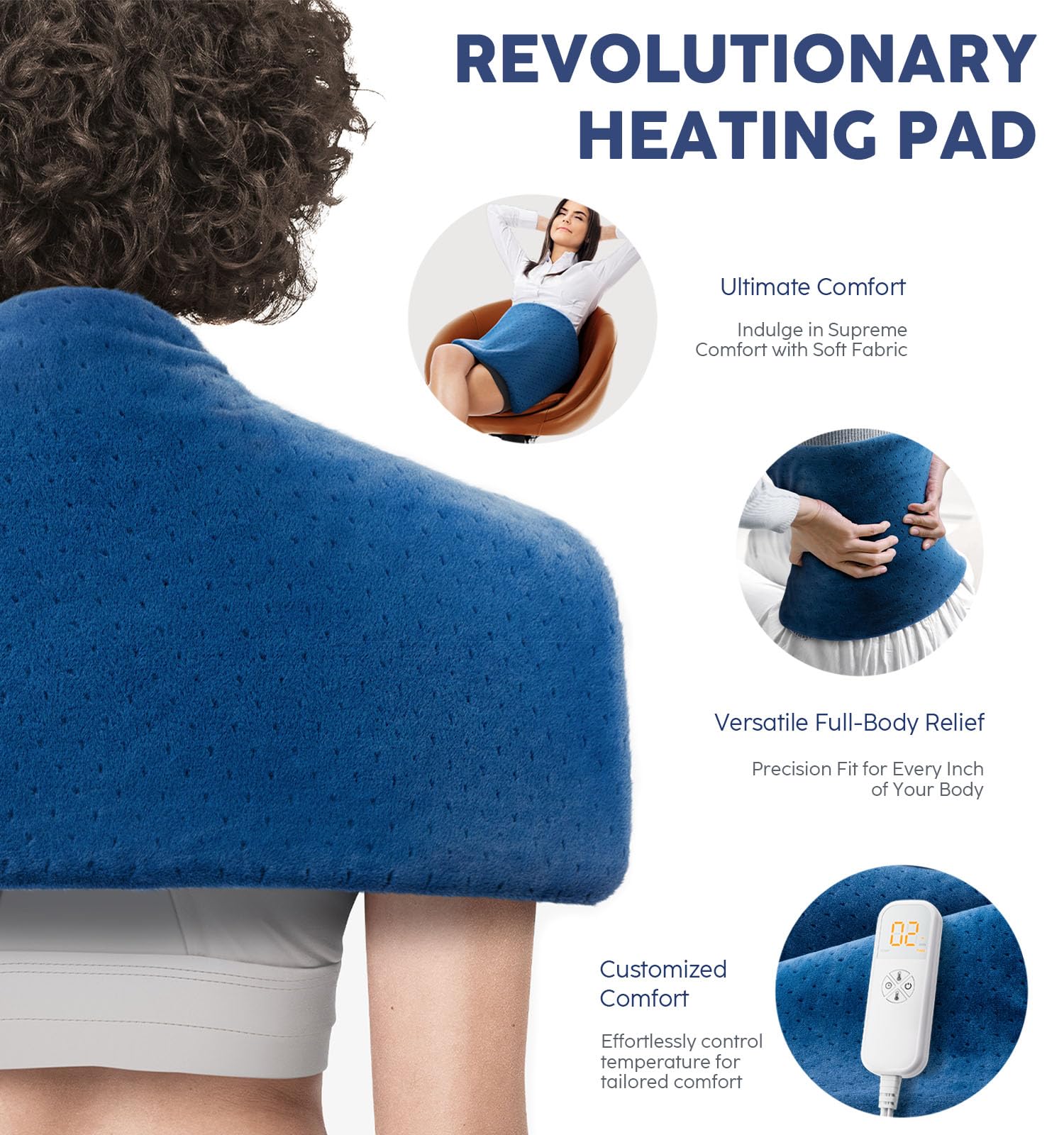 Fanatato chaleur ciblée pour crampes menstruelles et confort abdominal.