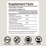 Capsules véganes FANCYENERGY FraFr.gancia Berberine HCl, présentation simple et pratique