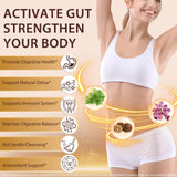 Capsules FANSHI 6600mg, prise 3 par jour, dose quotidienne potentielle pour équilibre digestif.