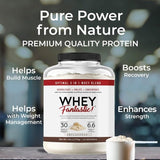 Doseur de Fantastic Nutrition Whey 3-en-1 pour mesurer facilement les portions.