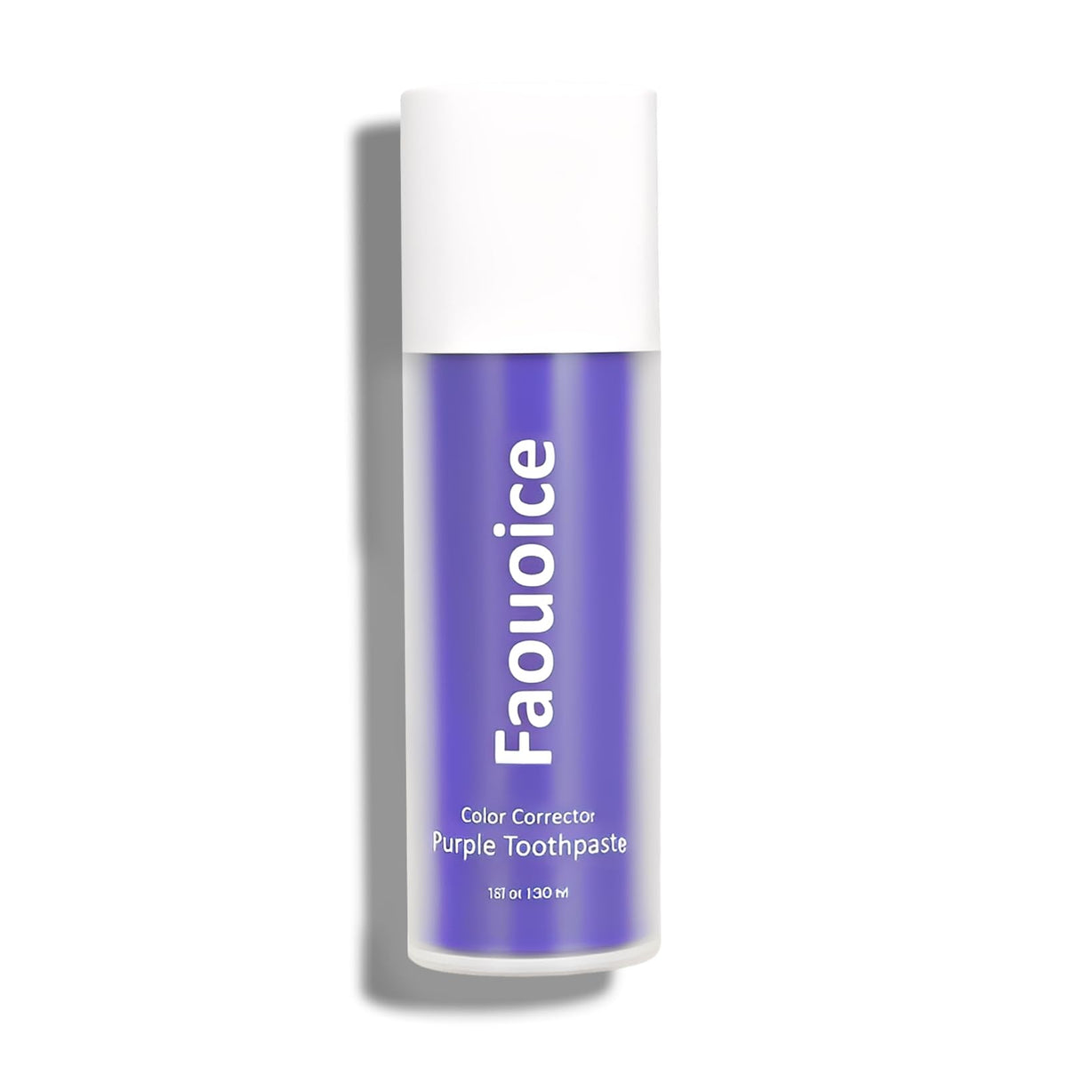Faouoice Violet dentifrice: correction couleur pour sourire plus lumineux.