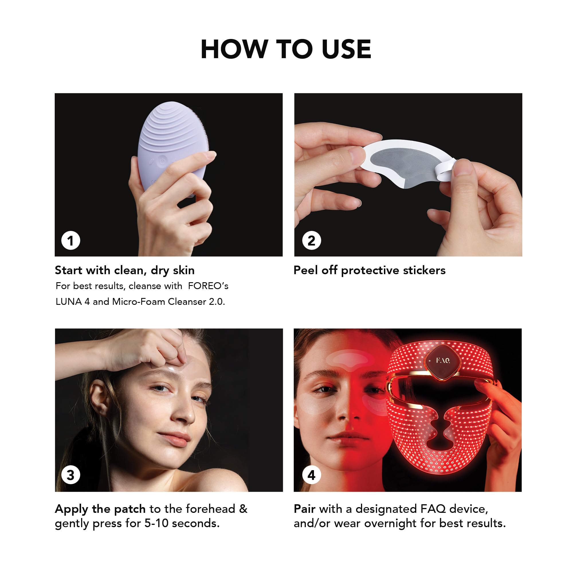 FAQ Patch Hyaluronique Front – utilisation nocturne pour peau lisse.