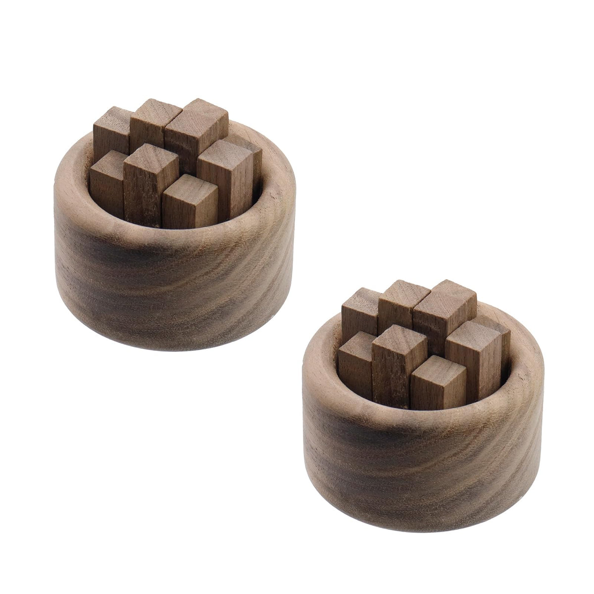 FarBoat diffuseur bois rond 2 pièces, idéal pour maison et bureau.