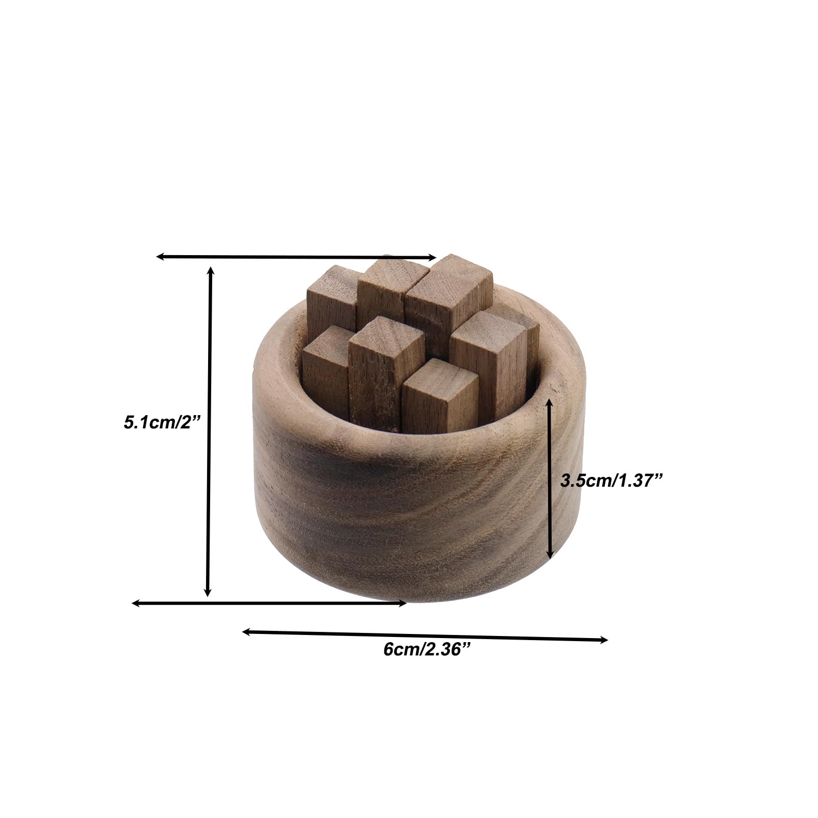 FarBoat diffuseur bois rond, base circulaire et design naturel.