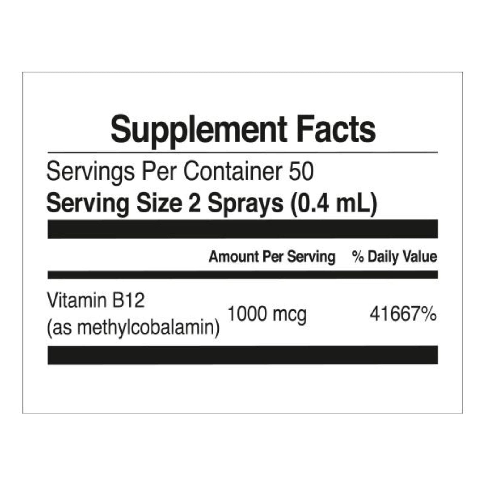 FARMASi Nutriplus B12 Spray — flacon 20 ml pour usage quotidien discret.