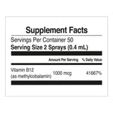 FARMASi Nutriplus B12 Spray — flacon 20 ml pour usage quotidien discret.