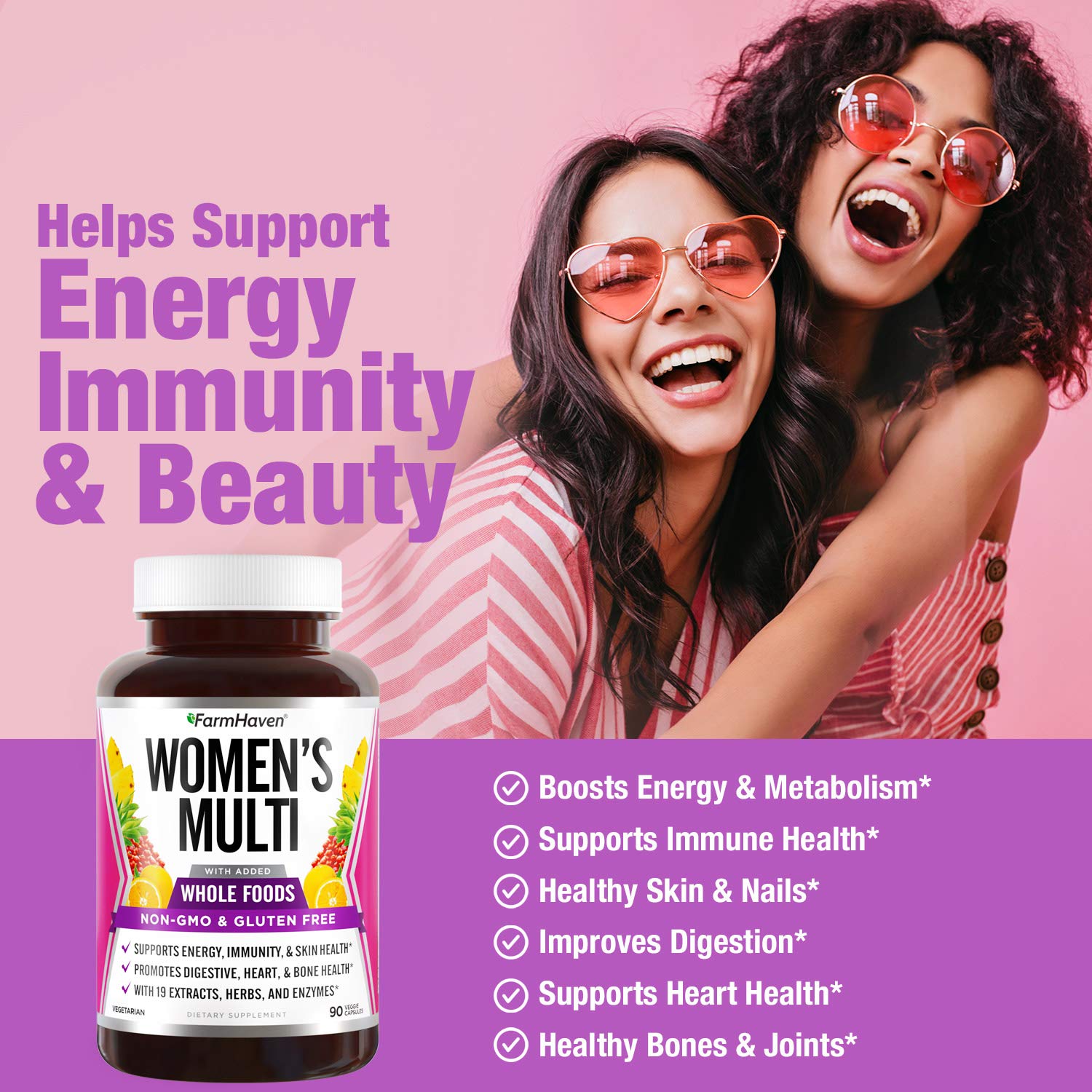 FarmHaven Absorption élevée – capsules faciles à digérer pour meilleure assimilation.