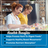 FarmHaven Digestive Enzymes: herbes comme menthe et gingembre pour apaiser l'estomac.
