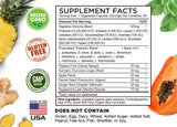 FarmHaven Digestive Enzymes: utilisation végétalienne sans additifs, sans allergènes courants.