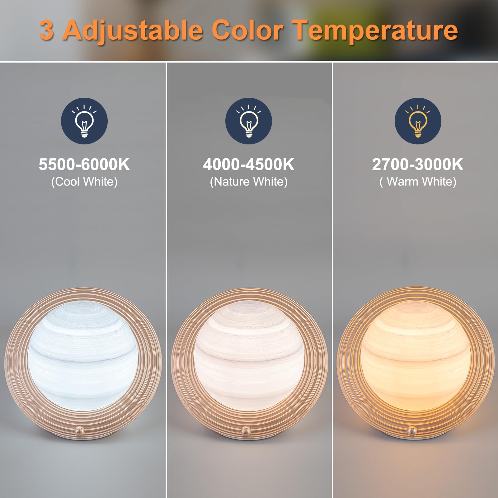 Lampe FARRIDE avec télécommande incluse pour contrôle facile.