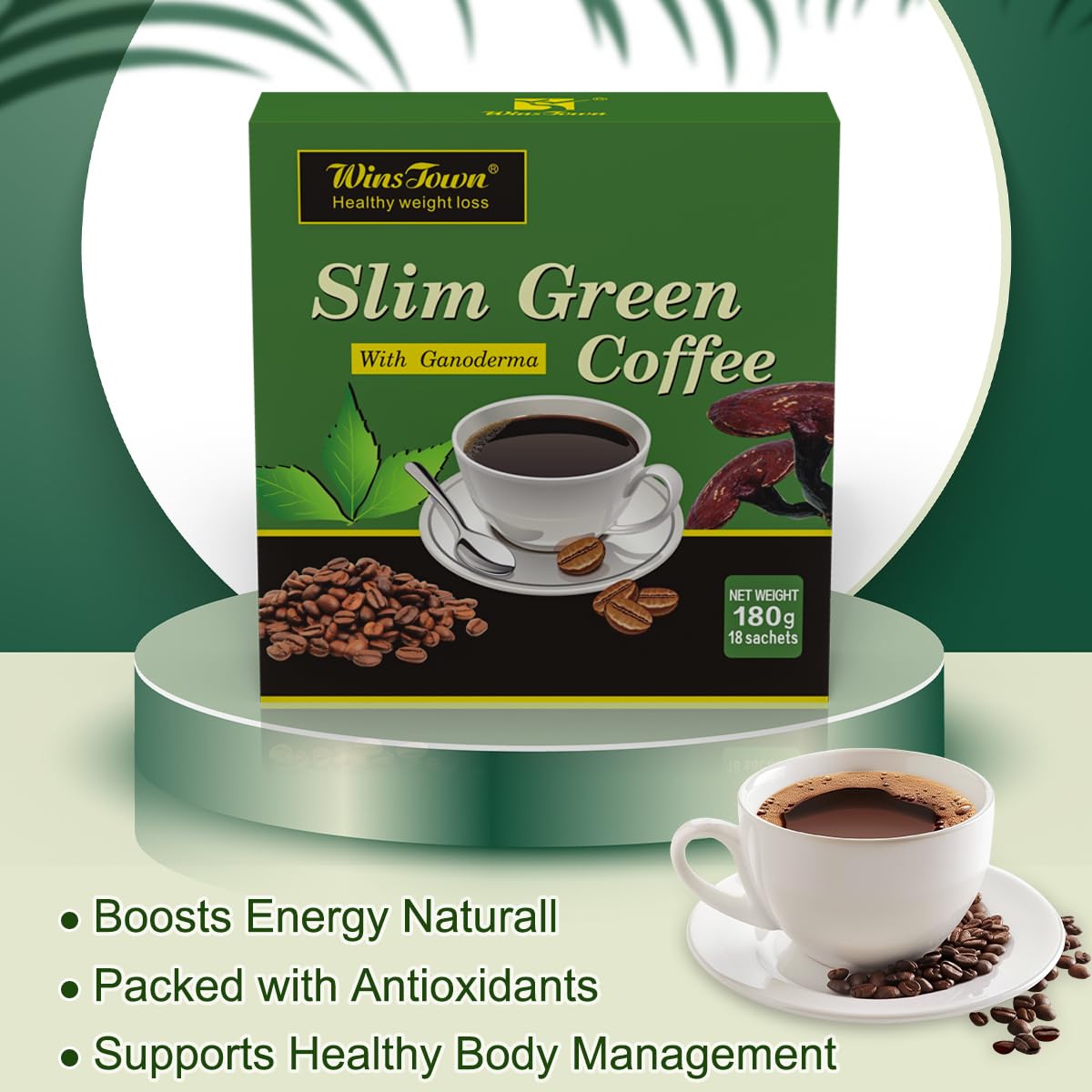 FARWIX poudre café vert – sans OGM et sans gluten