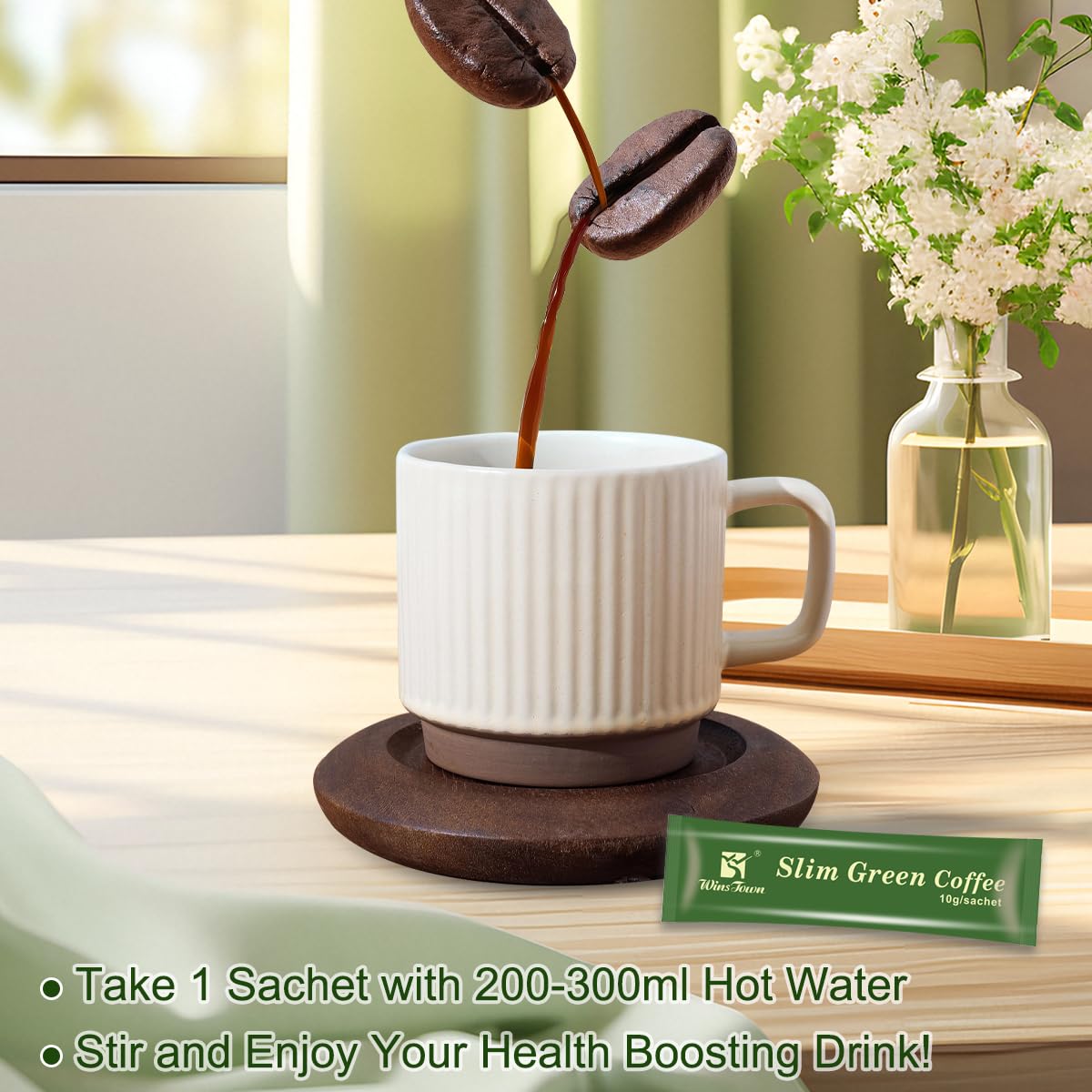FARWIX poudre cafe vert – soutien à la gestion santé