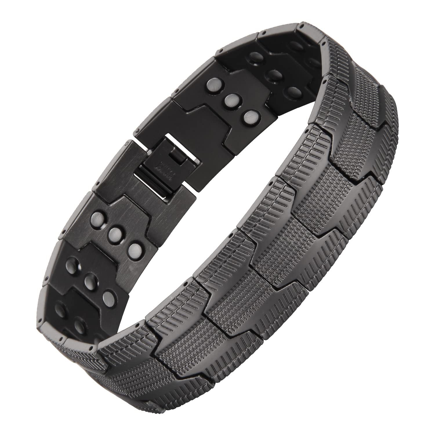 Fashtour bracelet cuivre 3X – design masculin robuste et ajustable.
