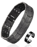 Bracelet Fashtour en cuivre avec 3x aimants et puissance visibles.