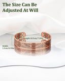 Bracelet cuivre ajustable Fashtour avec ouverture facile et confort quotidien.