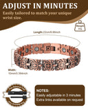 Motif croix raffiné sur le bracelet Fashtour pour un look inspirant.