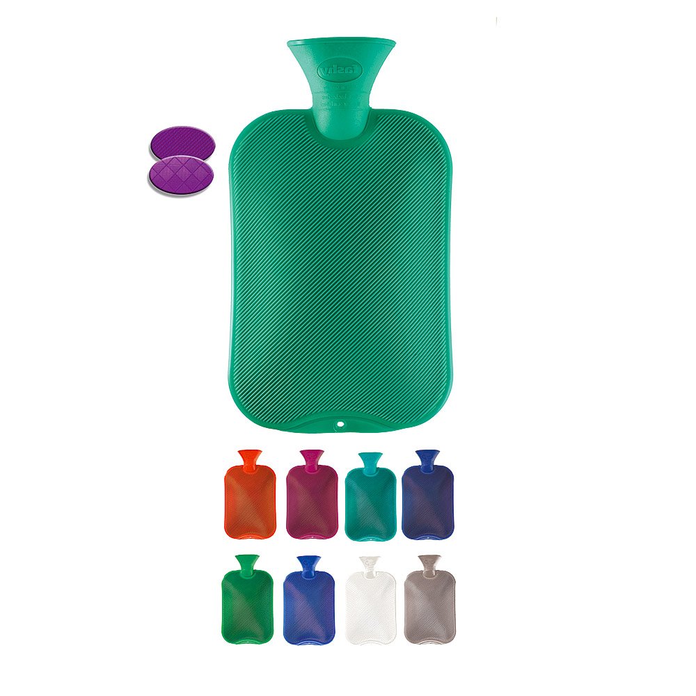 Détail Bouteille thermoplastique Fashy Classic 2L, isolation optimale et réutilisable.