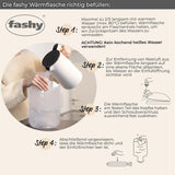 Emballage et rangement de la bouteille Fashy Cranberry pour transport sûr