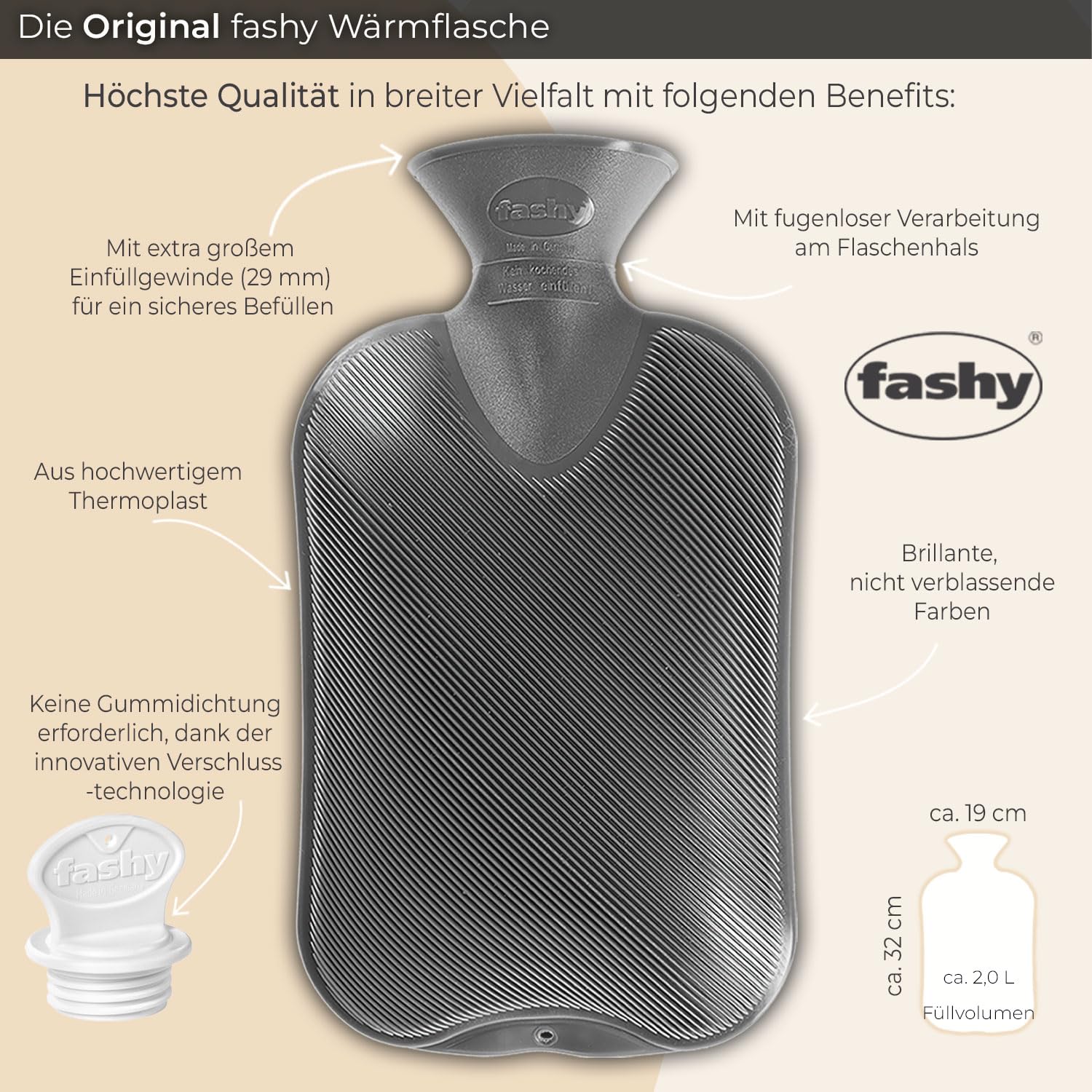 Bouteille Fashy Cranberry prête pour la relaxation et la chaleur confortable