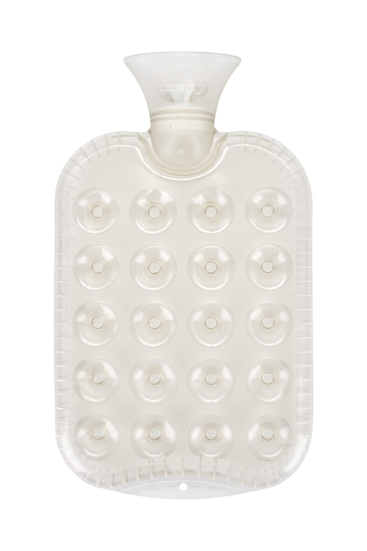 Bouteille Fashy transparente 1,2 L montrant une rétention thermique prolongée.