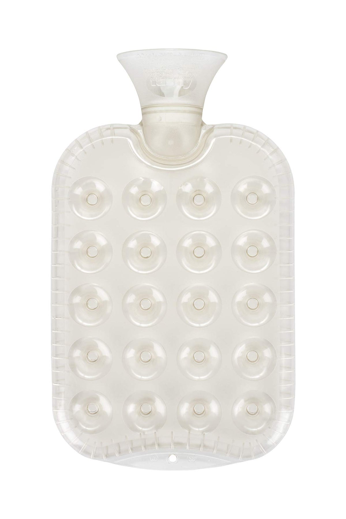 Bouteille Fashy transparente 1,2 L montrant une rétention thermique prolongée.