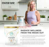 FASTer Way Protéine Boeuf Vanille Sans Gluten, option adaptée au régime.