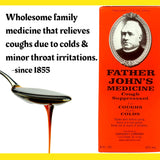 Arômes reglisse et extraits dans la formule Father John's.