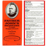 Emballage Father John's traditionnel, produit familial accessible pour toute la famille.