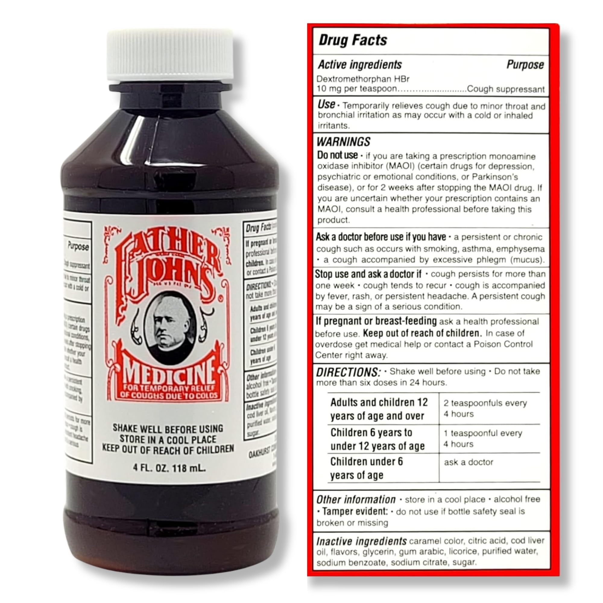 Ensemble coffret Father John's: deux produits en un coffret pour gagner du temps