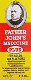 Father John’s Plus, etiquette, indique clairement les informations pour guider l’achat.