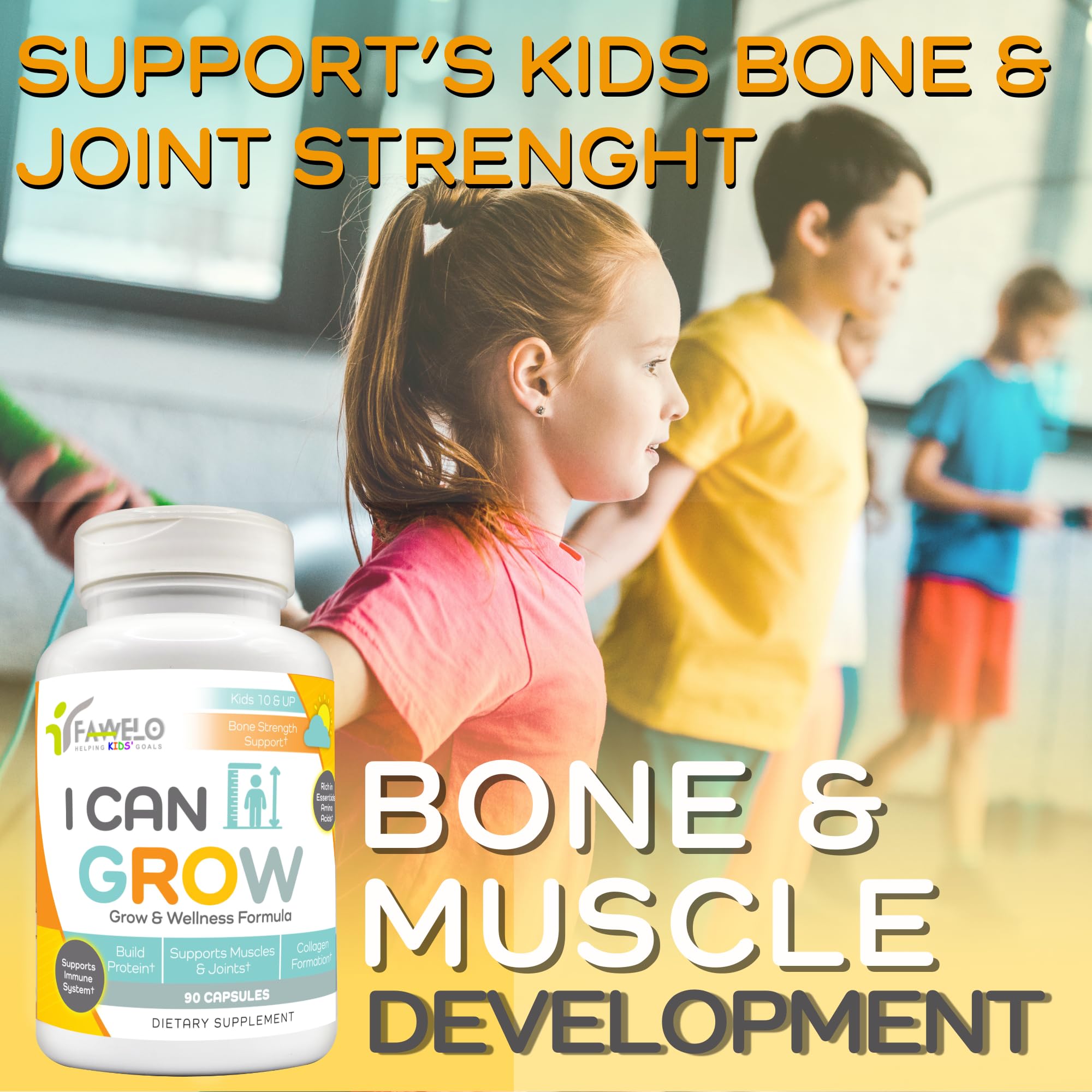 Adolescents en activité sportive avec Fawelo I Can Grow