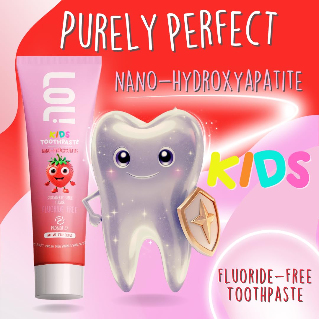 Dentifrice Fawelo LOL nano-hydroxyapatite – reminéralisation douce de l'émail.