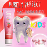 Dentifrice Fawelo LOL nano-hydroxyapatite – reminéralisation douce de l'émail.